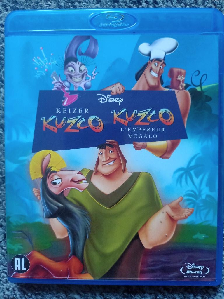 Keizer Kuzco Blu-ray Disney Classic goldnumber 43, Cd's en Dvd's, Blu-ray, Ophalen of Verzenden, Zo goed als nieuw, Tekenfilms en Animatie