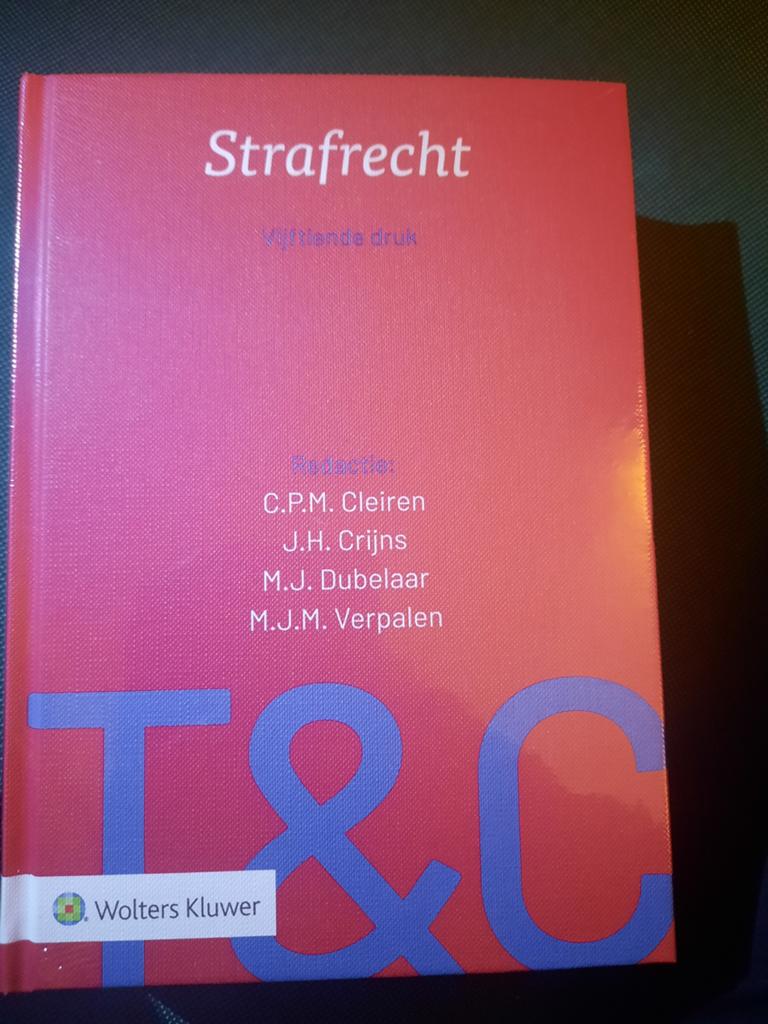 Tekst en Commentaar Strafrecht vijftiende druk, Ophalen of Verzenden, Alpha, Nieuw, WO