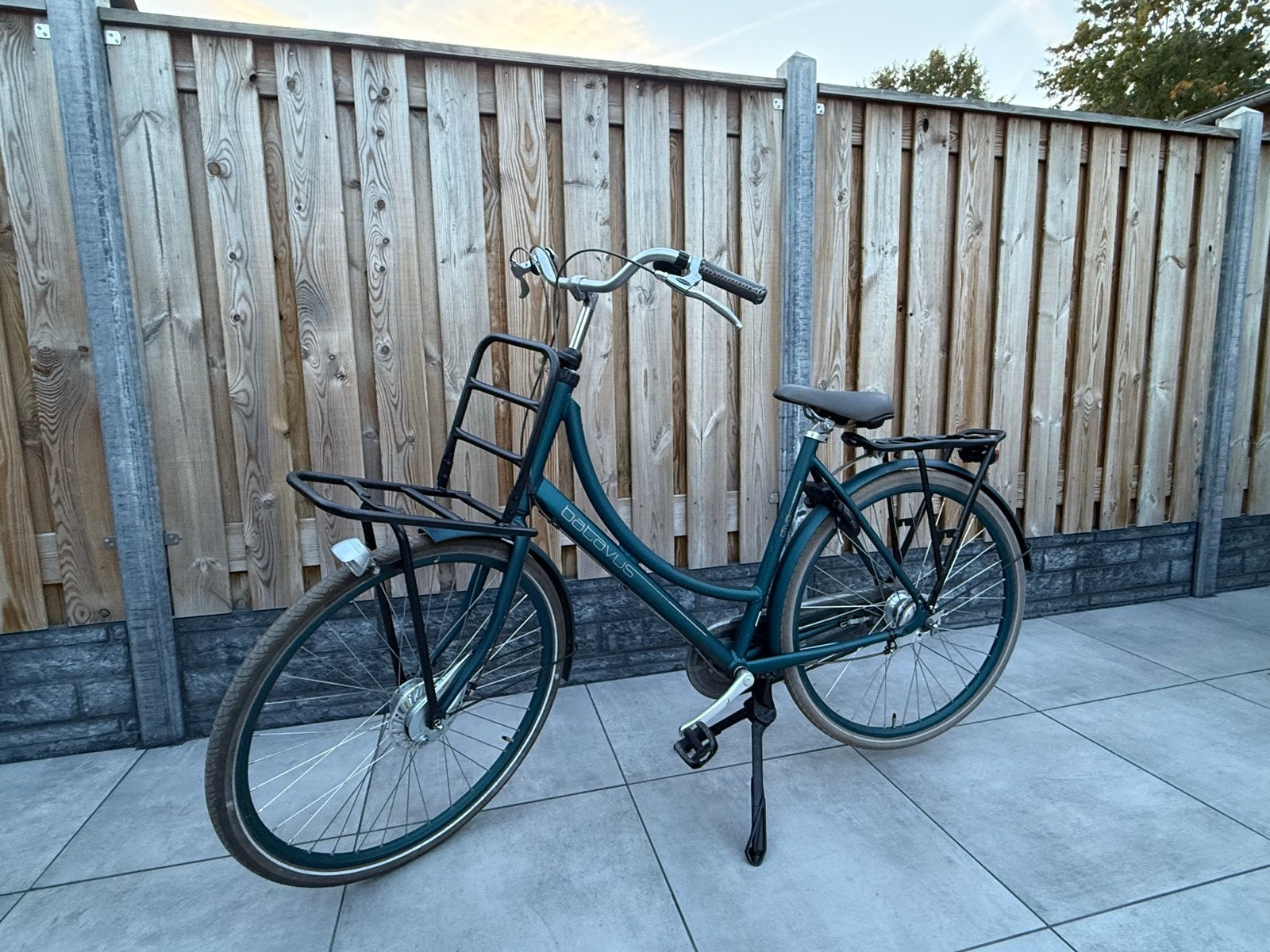 Batavus fiets met versnellingen, Ophalen, Gebruikt, 22 inch, Versnellingen