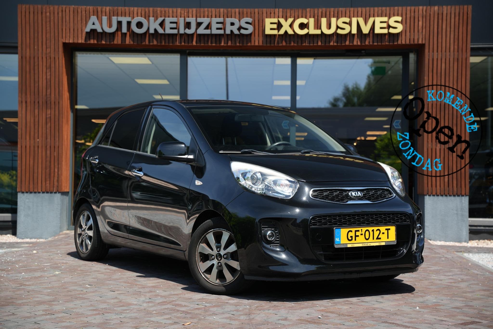 Kia Picanto 1.0 CVVT First Edition, Auto's, Kia, Voorwielaandrijving, Euro 5, Stof, Gebruikt
