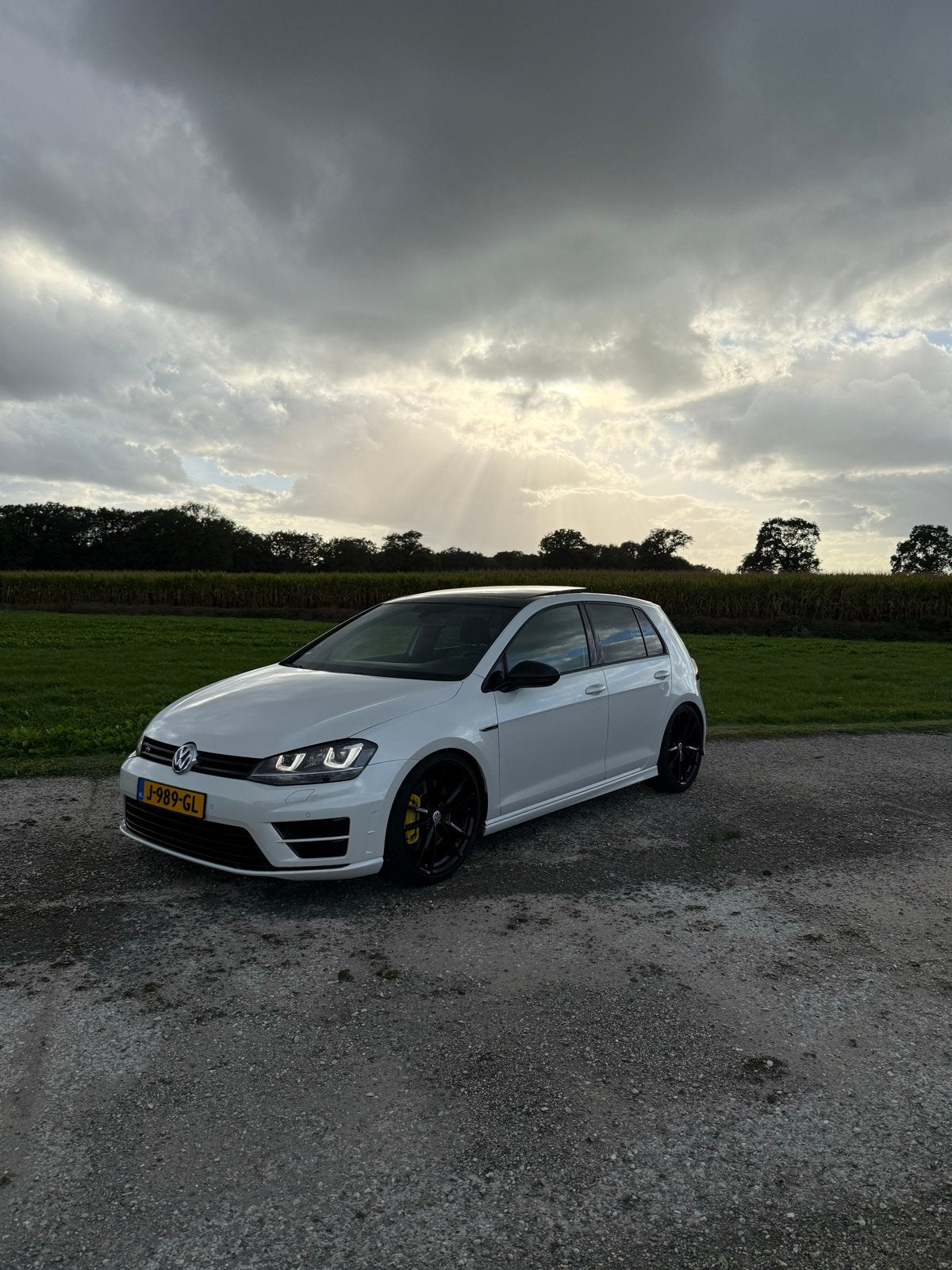 Volkswagen Golf 2.0 TSI R 221KW 5D 4MOTION DSG 2014 Wit, Automaat, 4 cilinders, 1984 cc, Wit