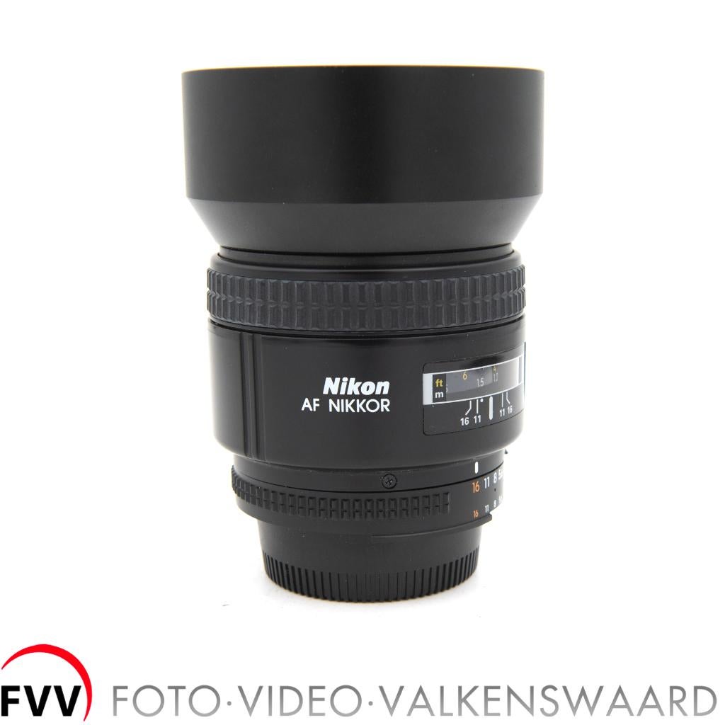Nikon AF Nikkor 85 mm F1.8 D portretlens, Gebruikt, Overige typen, Ophalen of Verzenden, Xxx