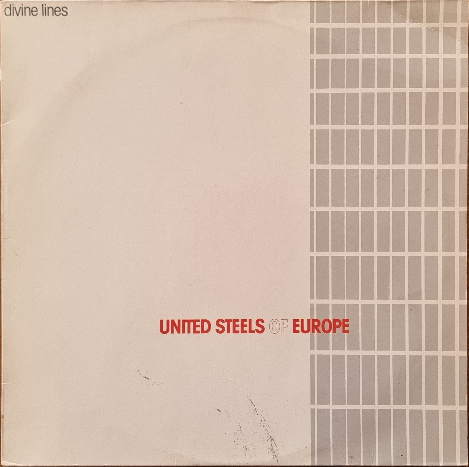 LP • United Steels Of Europe - Divine Lines, Ophalen of Verzenden, Gebruikt, 12 inch