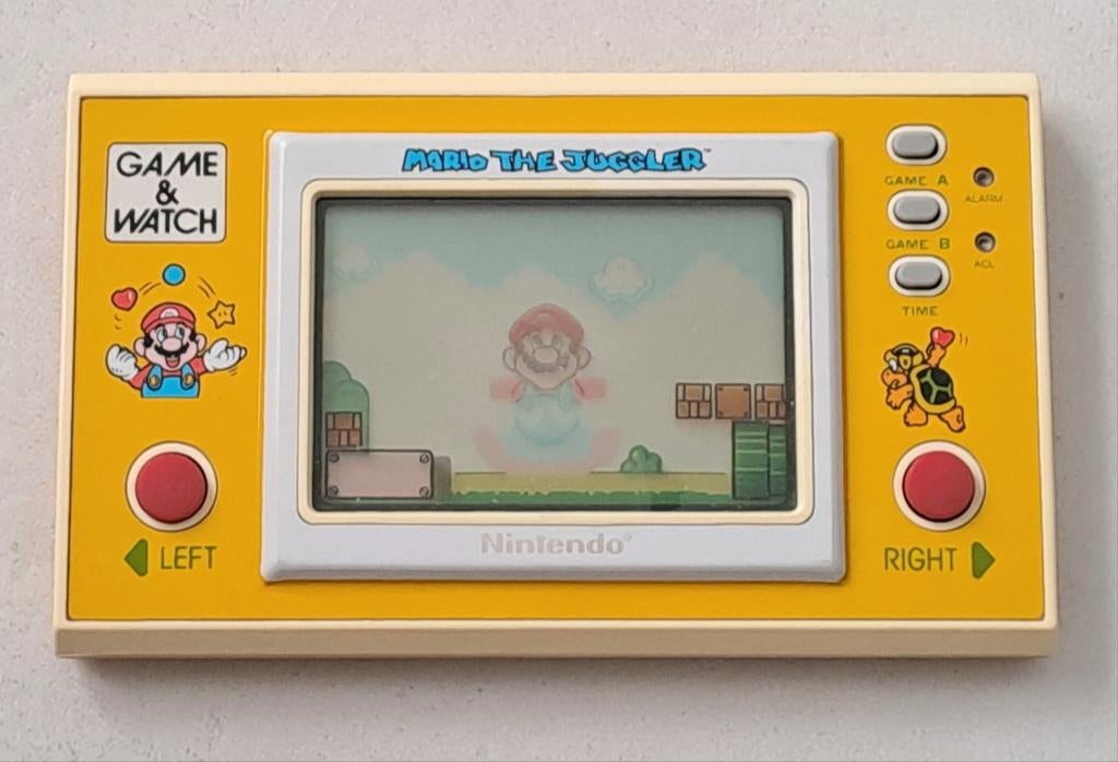 Nintendo Game & Watch Mario the Juggler MB-108, Spelcomputers en Games, Ophalen of Verzenden, Zo goed als nieuw, Overige modellen