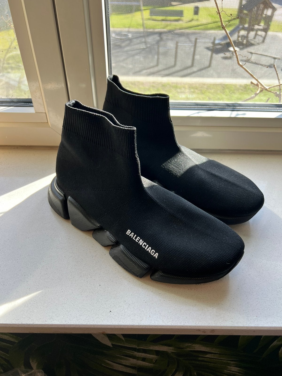 Balenciaga Speedrunner 2.0 sneakers - Maat 45, Kleding | Heren, Schoenen, Ophalen of Verzenden, Zo goed als nieuw, Zwart, Sneakers of Gympen
