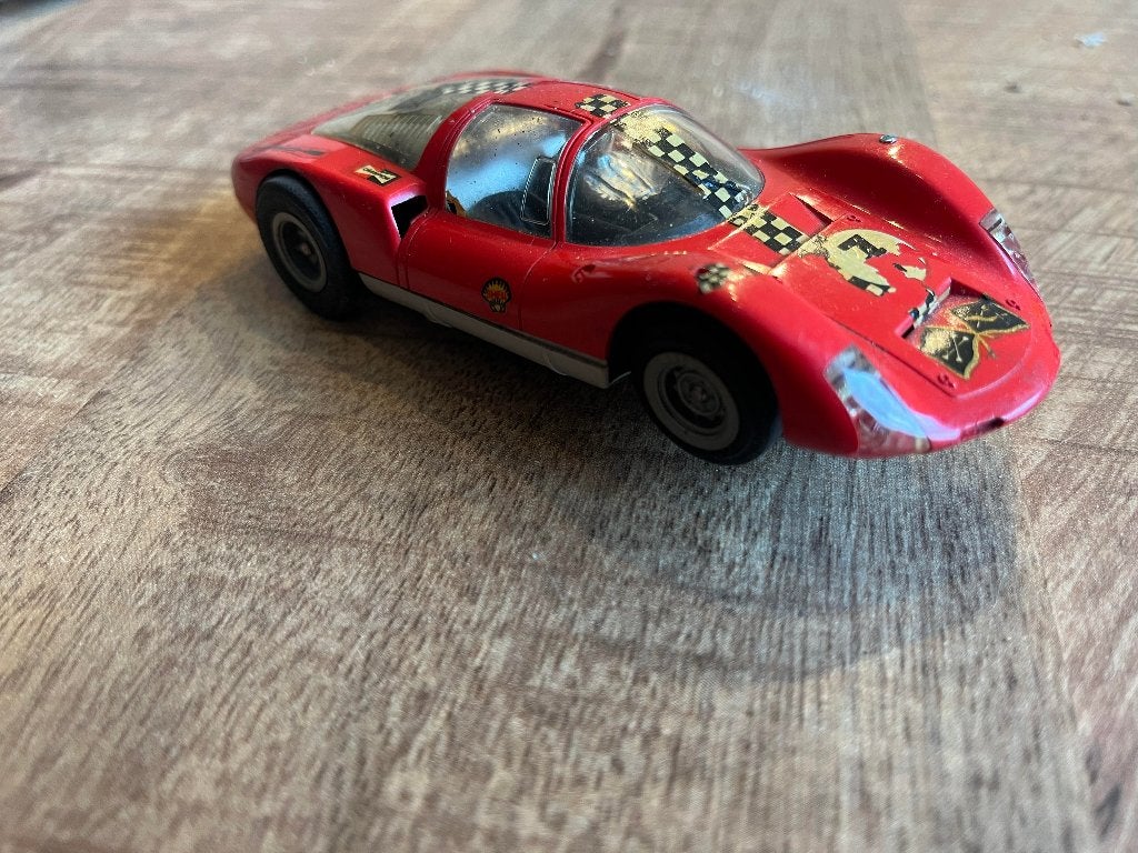 Fleischmann rode Porsche, Fleischmann, Ophalen of Verzenden, Elektrisch, Racebaan
