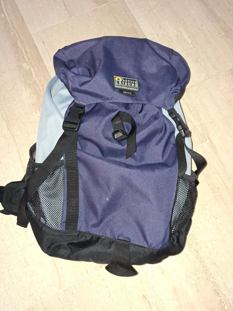 Twee wandelrugzak Active Leisure gebruikt blauw, Sieraden, Tassen en Uiterlijk, Tassen | Rugtassen, Ophalen of Verzenden, Gebruikt