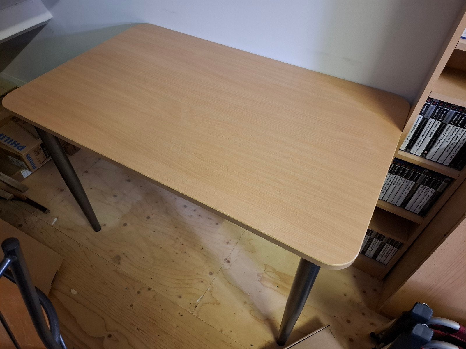 Tafel met 2 stoelen, Ophalen