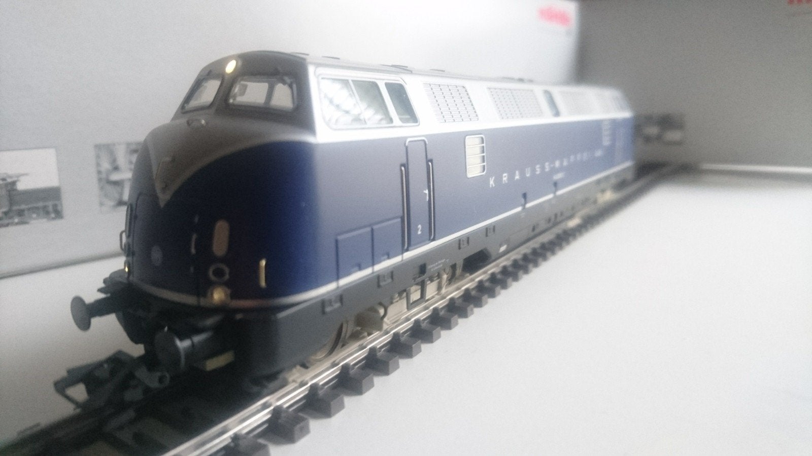 Marklin - Zware diesellocomotief ML 2200 ´C´C - Mfx+Geluid, Ophalen, Wisselstroom, Locomotief, Zo goed als nieuw