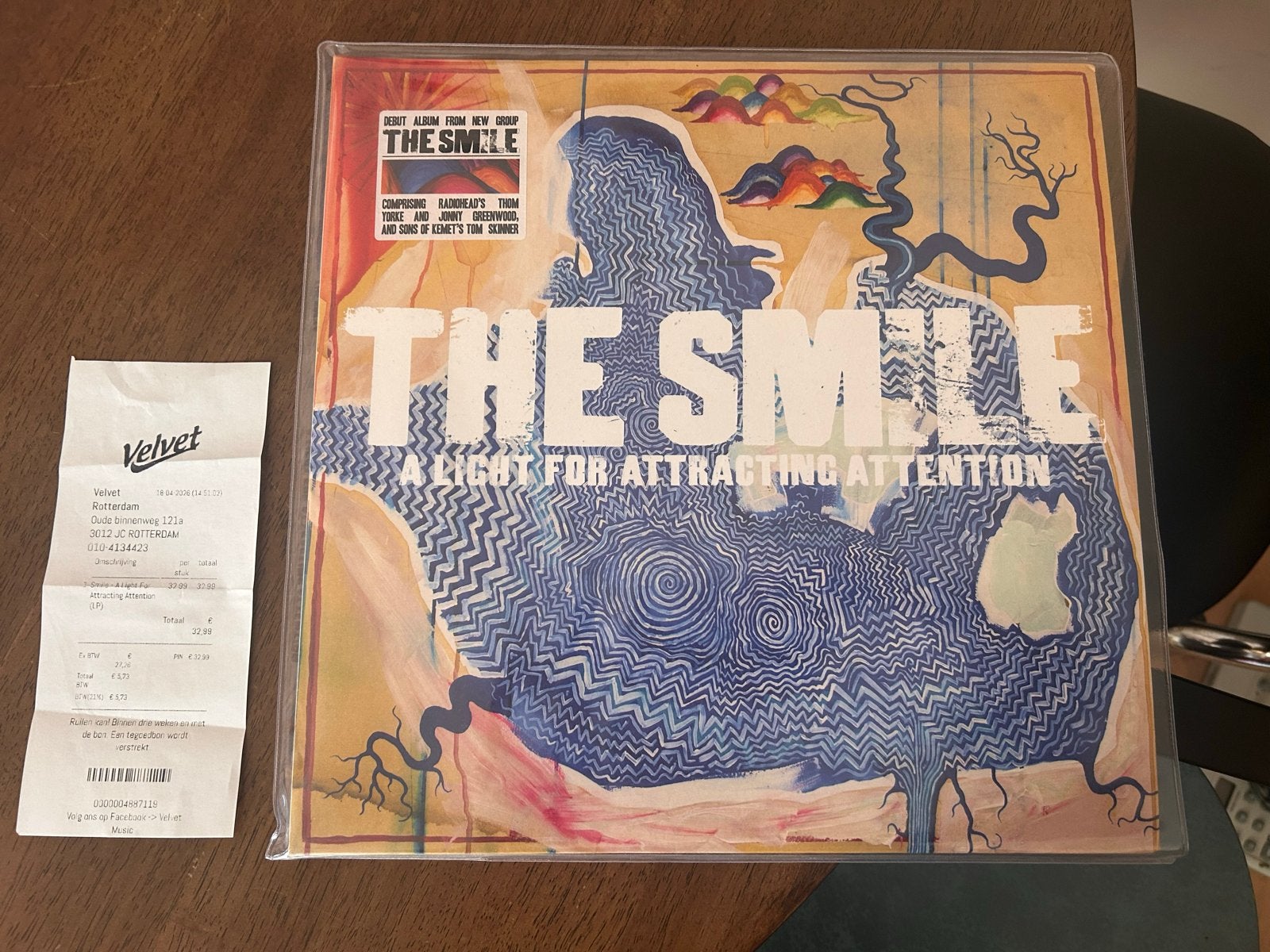 The Smile - A Light for Attracting Attention LP, LP, Rock, Ophalen of Verzenden, Nieuw in verpakking