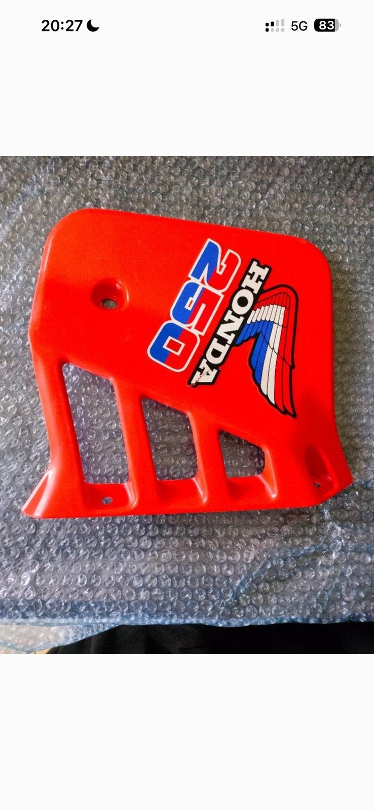 Radiatorkap honda cr 250 1985 OEM, Ophalen