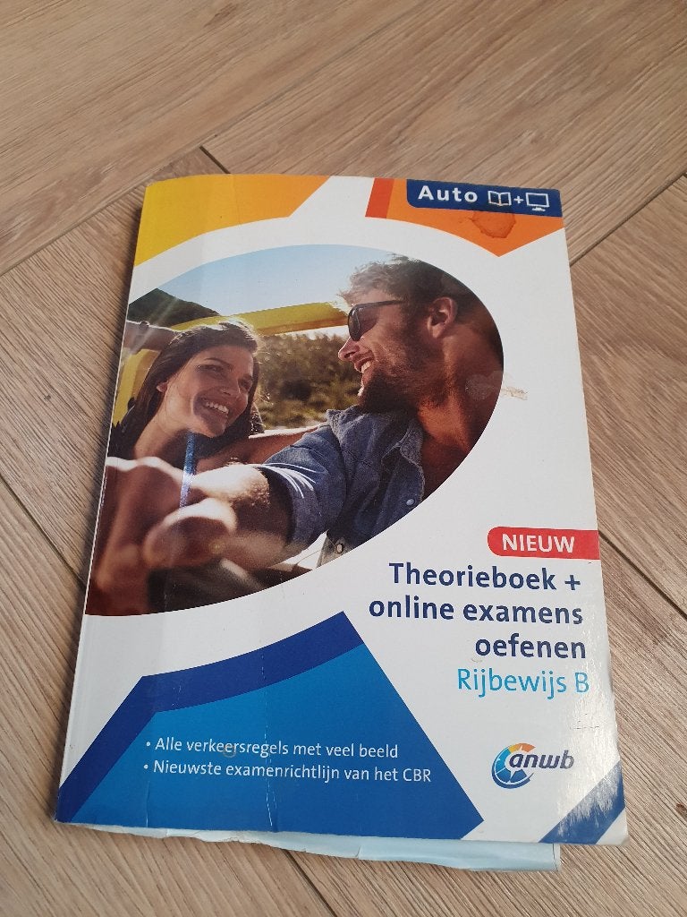 ANWB Theorieboek Rijbewijs B  CBR Theorie, Boeken, Auto's | Boeken, Ophalen of Verzenden, Zo goed als nieuw, Algemeen