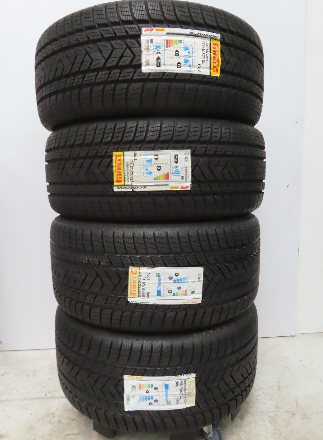 Porsche 21 inch Origineel Cayenne velgen winterbanden nieuw, -, 275 mm, -, Banden en Velgen