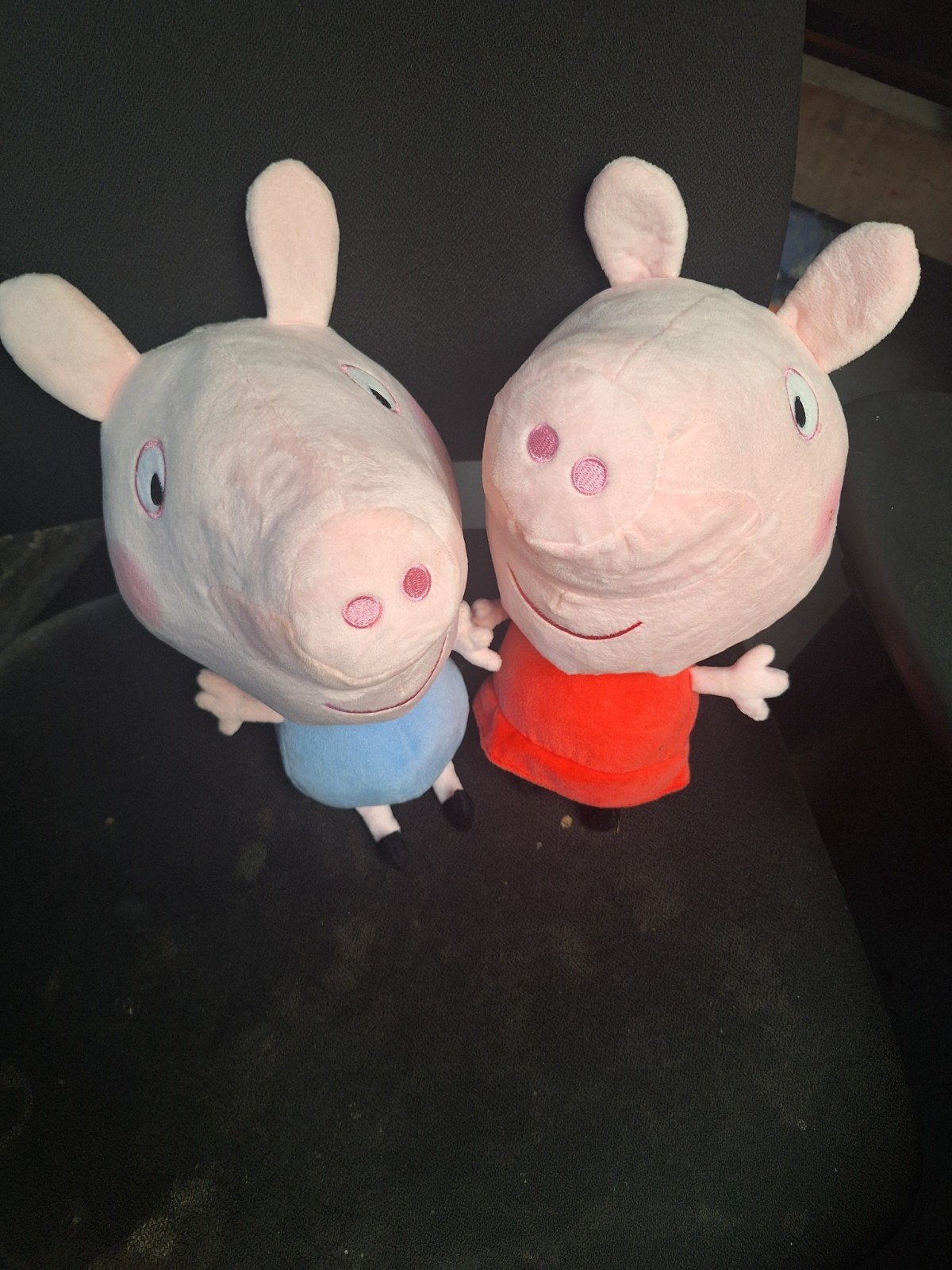 Peppa Pig en George Pig knuffels - Nieuwstaat, Overige typen, Nieuw, Ophalen of Verzenden, Peppa Pig