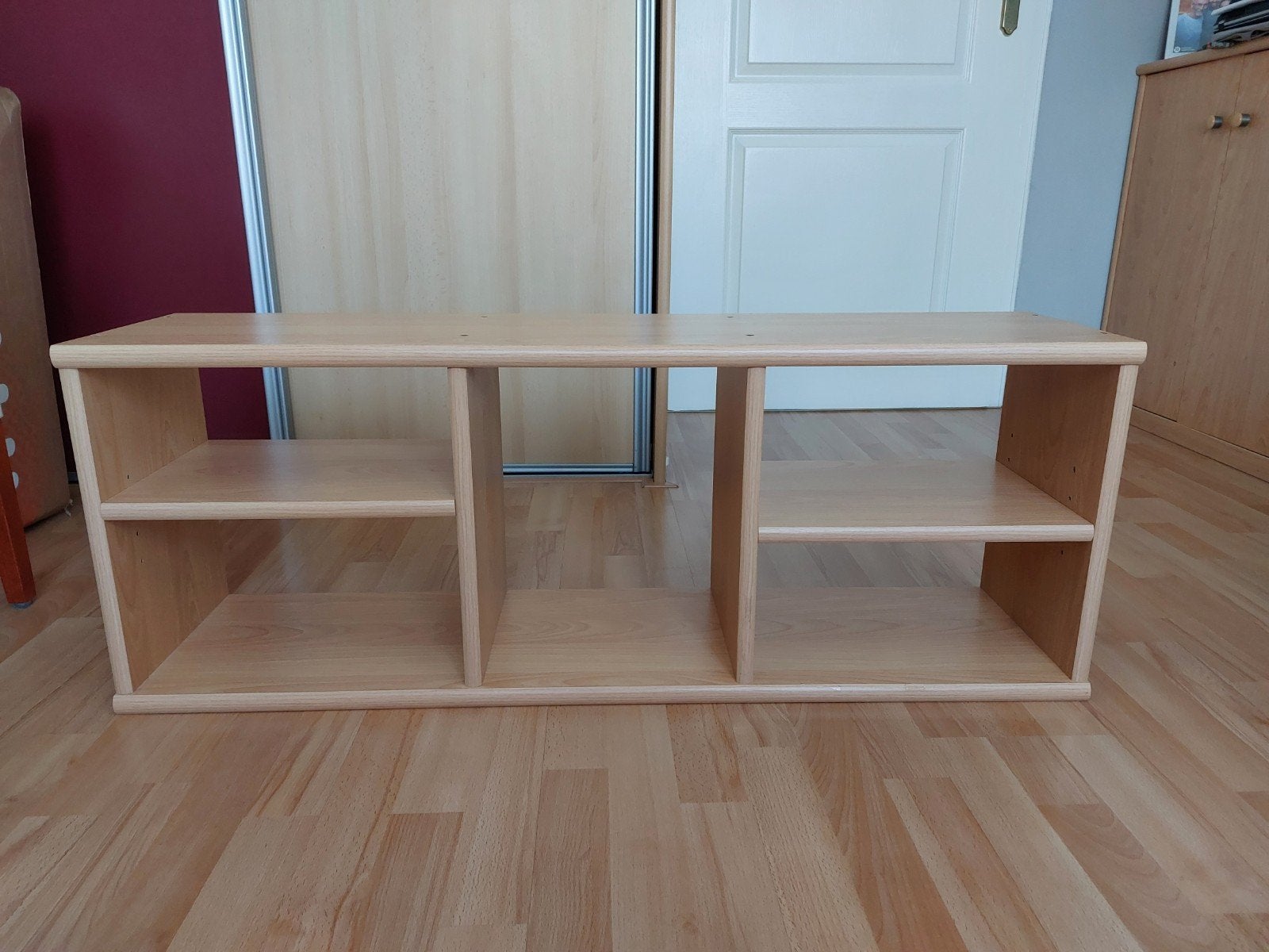 Boekenkast wandrek boekenplank elzen, Ophalen, Met plank(en), 100 tot 150 cm, Zo goed als nieuw