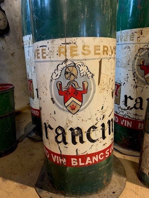 Vintage Reclame Wijnfles(sen) Decoratie - Groot en Klein, Ophalen