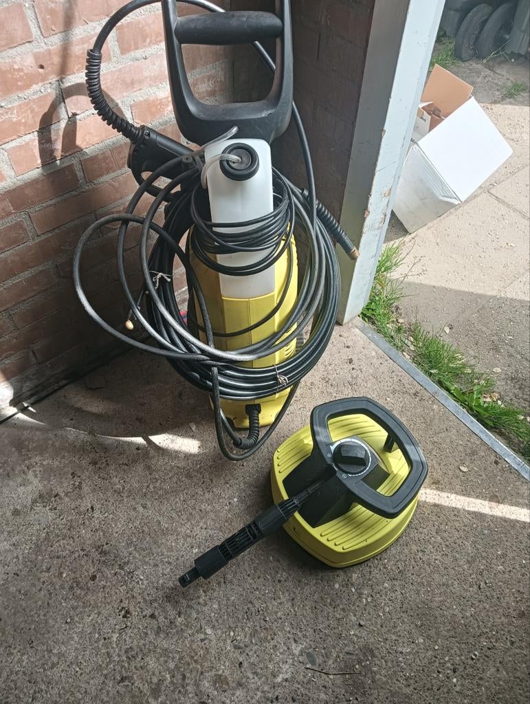 Top Kraft hogedrukreiniger met patio cleaner en rioolslang, Tuin en Terras, Ophalen, Zo goed als nieuw, Top Kraft