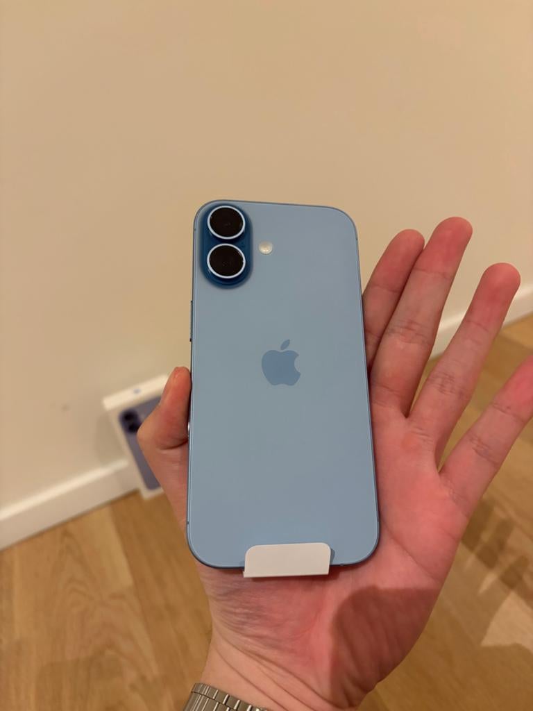 iPhone 17 - 256 GB Blue Mist, 256 GB, Ophalen of Verzenden, Zo goed als nieuw, Zonder simlock