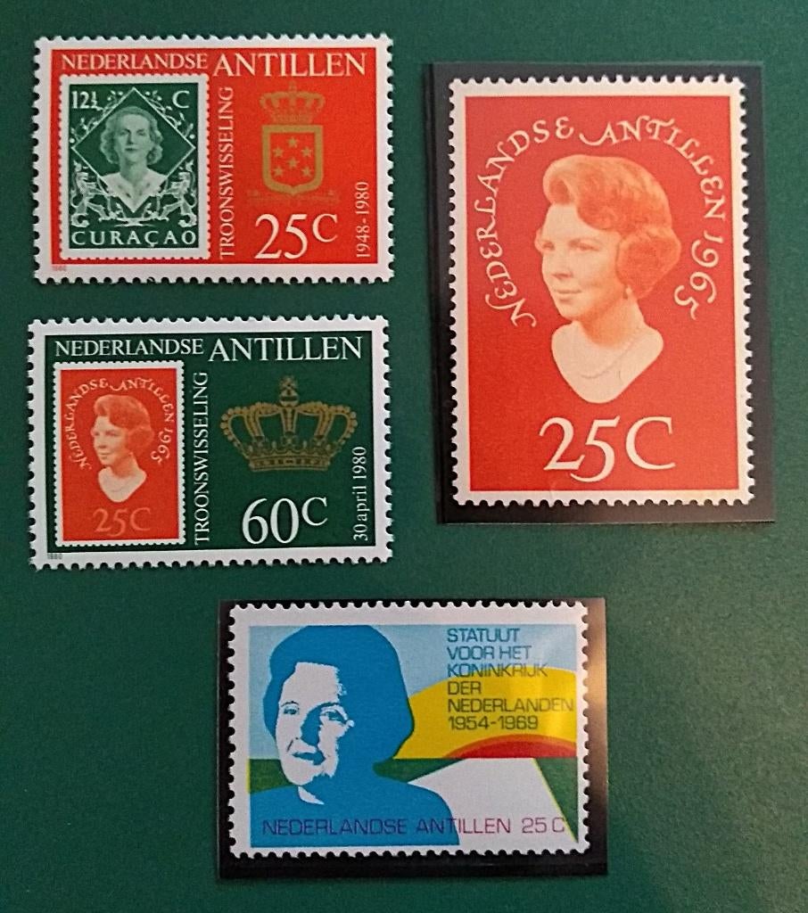 Nederlandse Antillen : 1965-1980 Juliana/Beatrix postfris, Verzenden