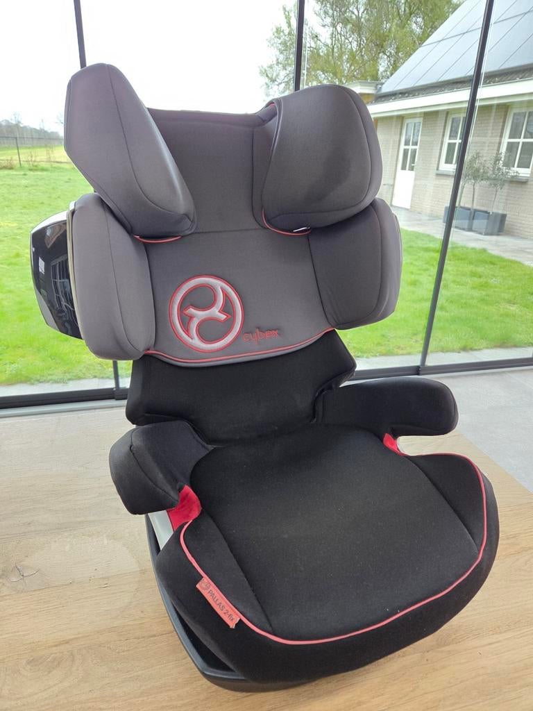 Cybex Pallas 2-fix autostoel - Zwart/Grijs, Ophalen of Verzenden