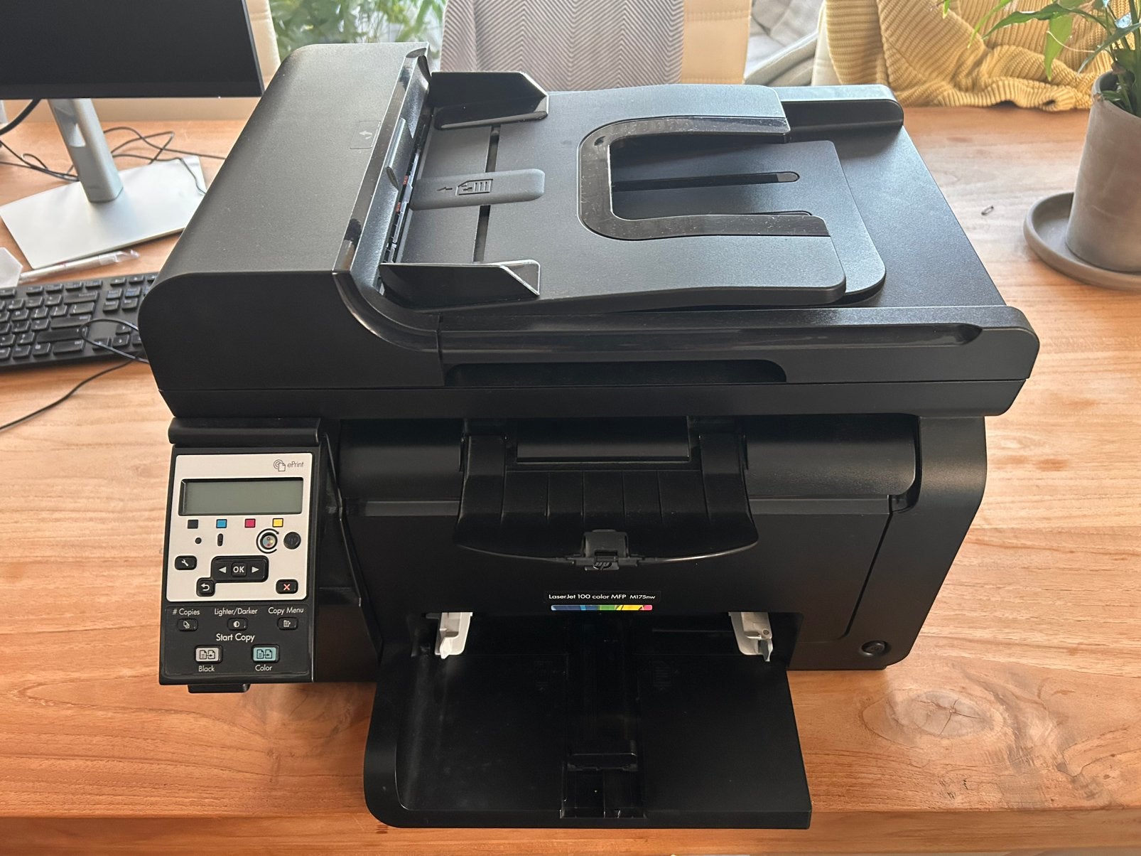 HP Laserjet Pro 100 Color MFP M175NW, Computers en Software, Printers, Ophalen, Zo goed als nieuw, Scannen