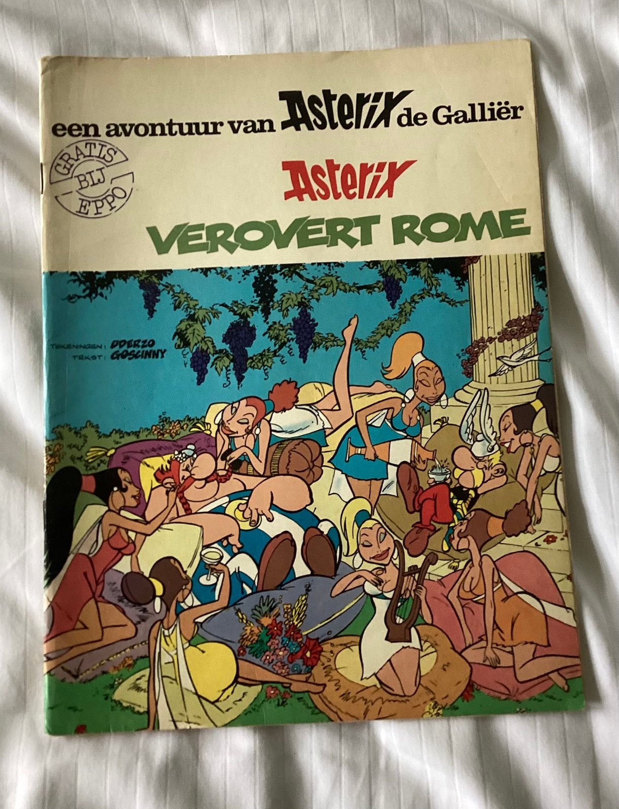 Asterix Verovert Rome - Klassiek Stripboek, Boeken, Stripboeken, Eén stripboek, Ophalen of Verzenden, Gelezen