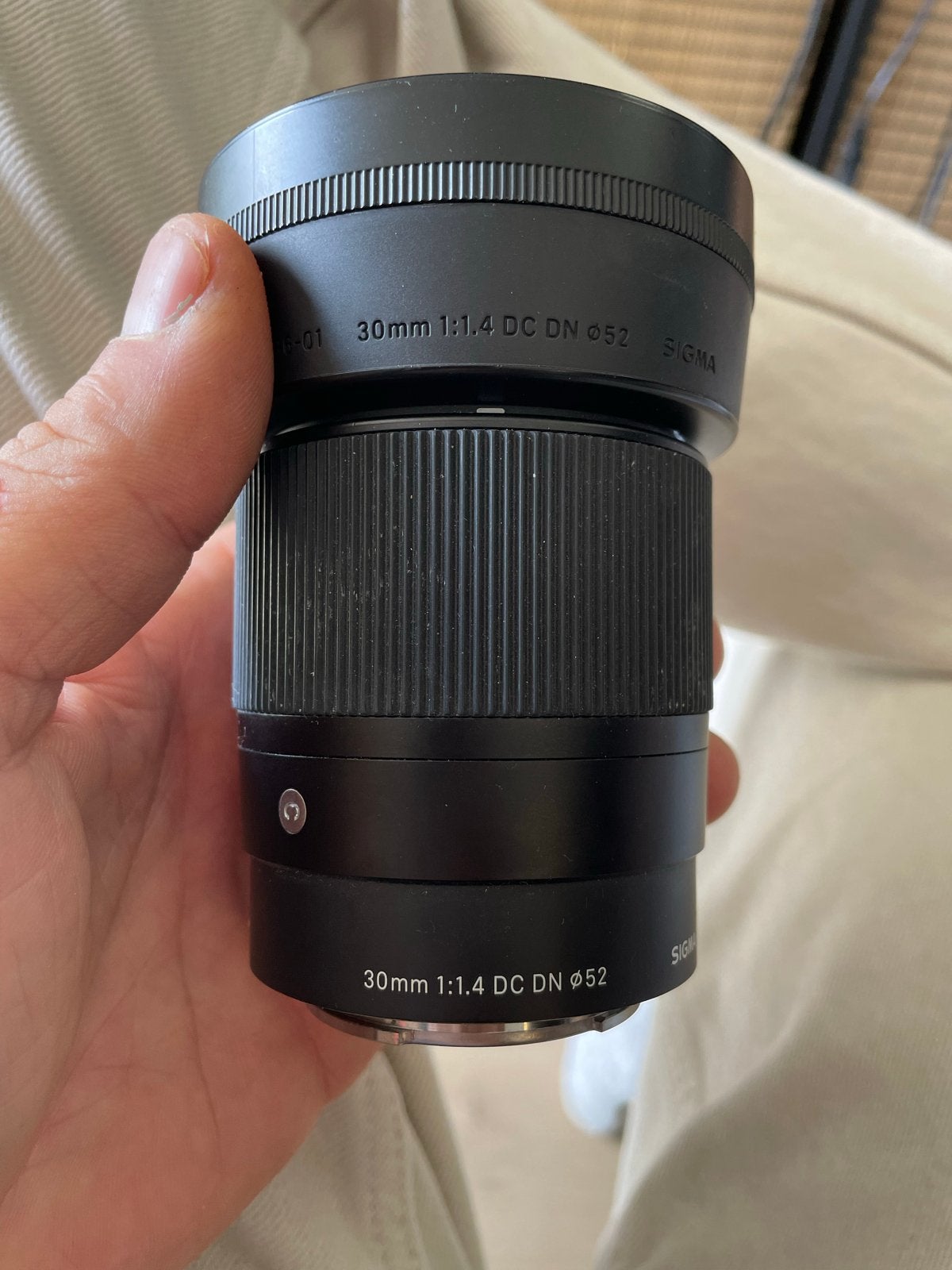 Sigma 30mm 1.4 lens voor Sony E-mount, Audio, Tv en Foto, Fotografie | Lenzen en Objectieven, Sony E-mount, Sigma, Autofocus, Ophalen of Verzenden