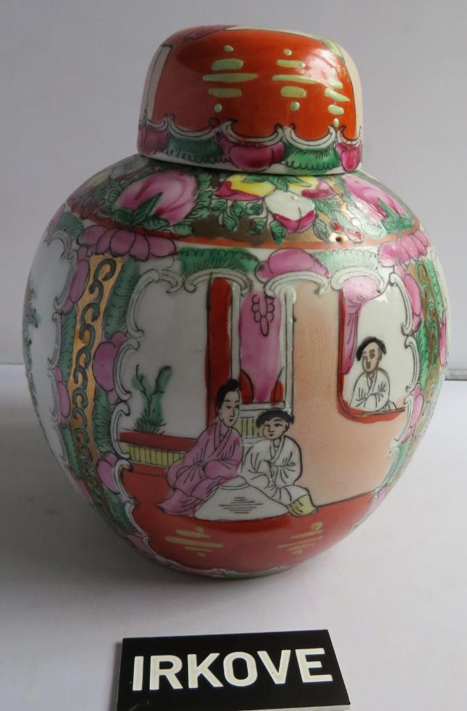 CHINEES GROTE GEMBER POT COMPLEET * Porselein *, Verzenden