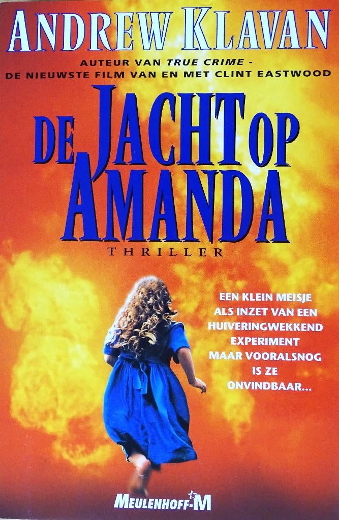 DE JACHT OP AMANDA door ANDREW KLAVAN - 4de ITEM GRATIS, Andrew Klavan, Nieuw, Ophalen of Verzenden, Amerika