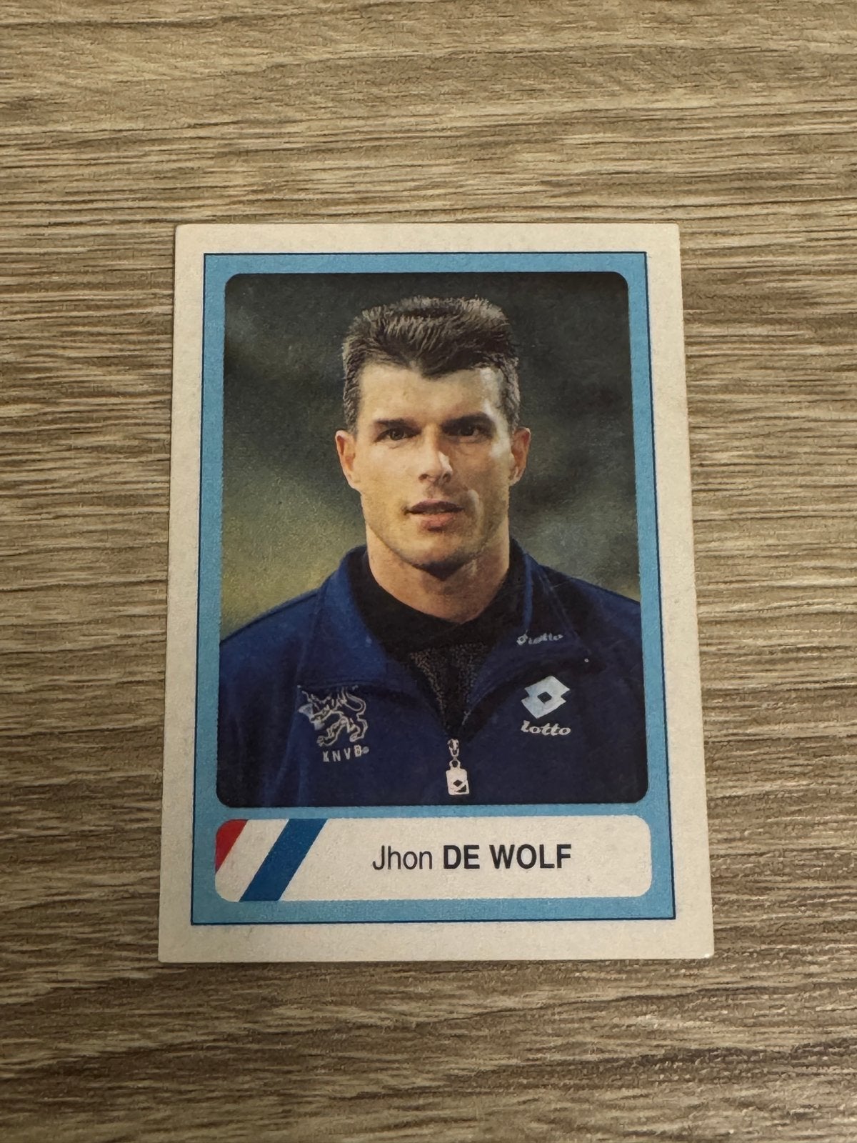 Misdruk Jhon De Wolf / Theo Snelders, Ophalen of Verzenden, Zo goed als nieuw, Buitenlandse clubs, Poster, Plaatje of Sticker
