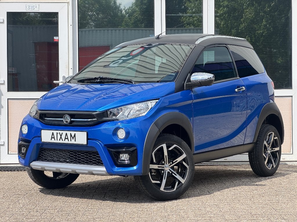 Aixam Crossover | BJ 2021 | 767 km | Airco | Nieuwstaat |, Zo goed als nieuw, 16 km/u of meer, 46 km of meer, Ophalen