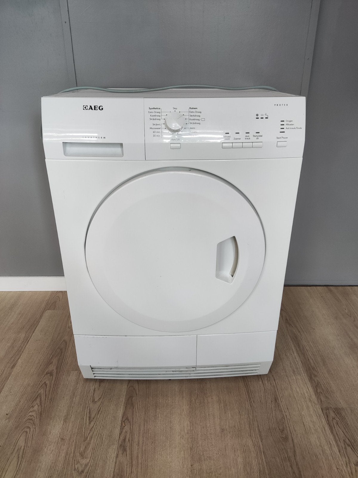 AEG Lavatherm 5127AC condensdroger - Defect, Ophalen, 6 tot 8 kg, Voorlader, 85 tot 90 cm