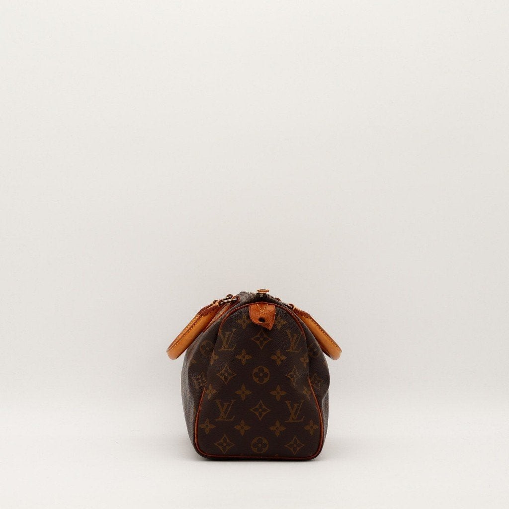 Louis Vuitton Speedy 25 25x19x15 cm handtas, Verzenden, Gebruikt, Bruin, Handtas