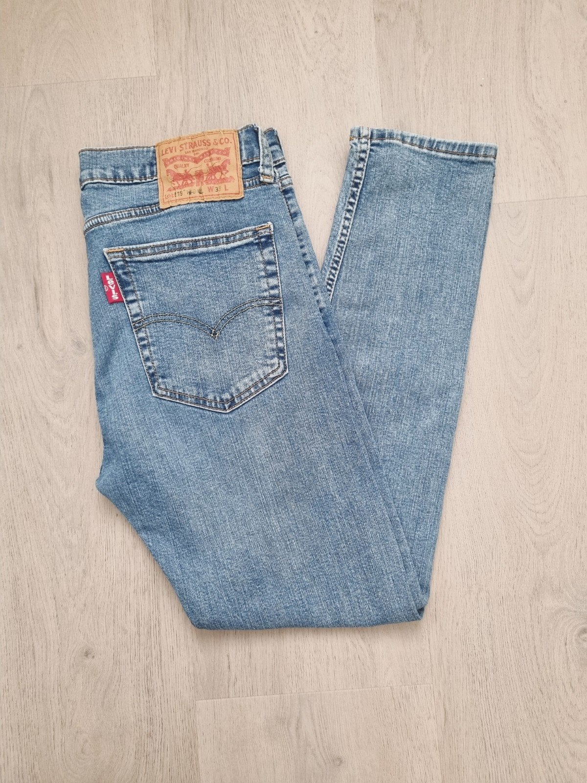 Levi's 519 HI-BALL Slim Fit Jeans W33, Levi's, Zo goed als nieuw, W33 - W34 (confectie 48/50), Verzenden