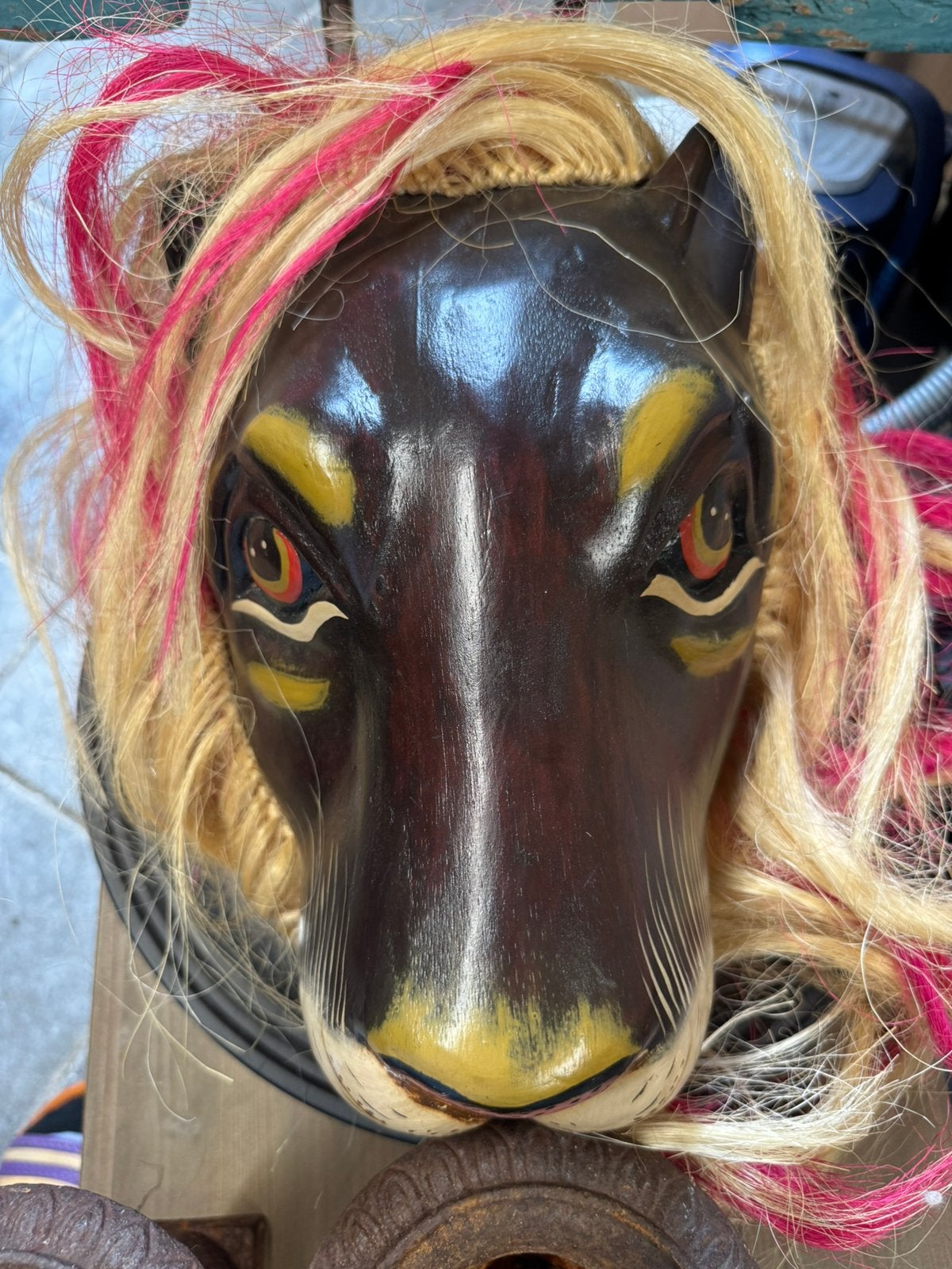 Prachtig Mexicaans Pascola Masker, Ophalen of Verzenden