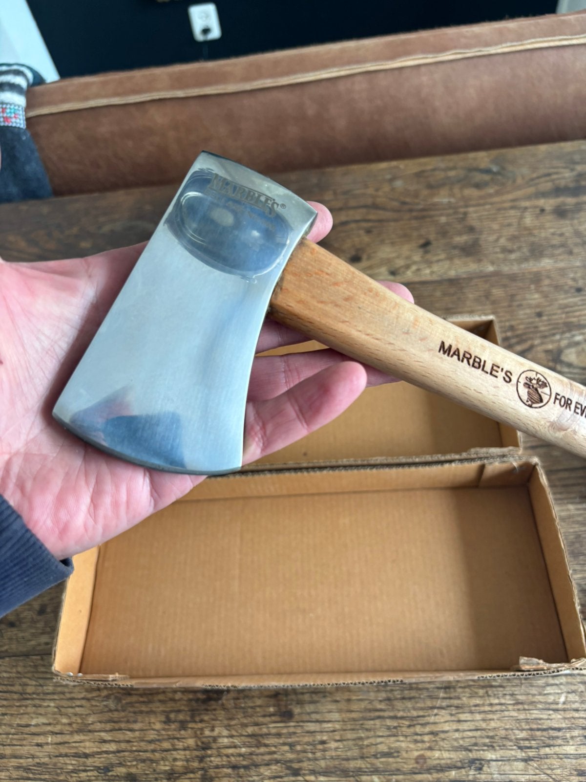 Marbles belt axe no.009, Tuin en Terras, Hand-tuingereedschap, Nieuw, Verzenden