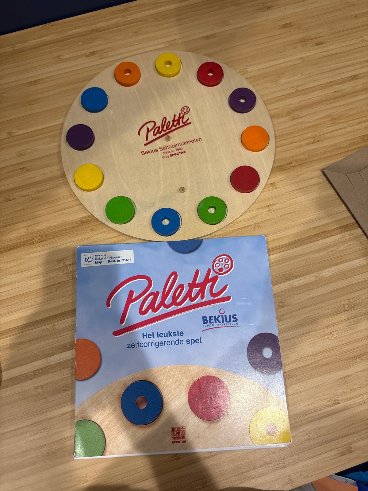 Paletti Bekius Schoolmaterialen Zelfcorrigerend Spel, Ophalen of Verzenden, Gebruikt, Bouwen