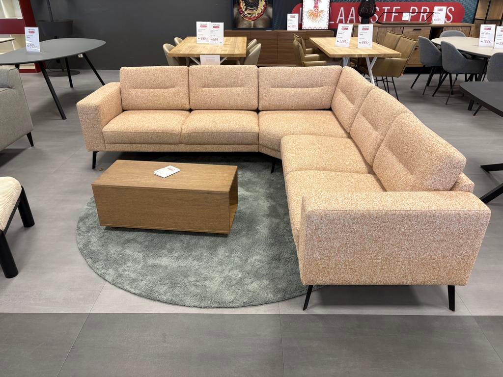 Eijerkamp collectie hoekbank Larvik, Ophalen, Zo goed als nieuw, Stof