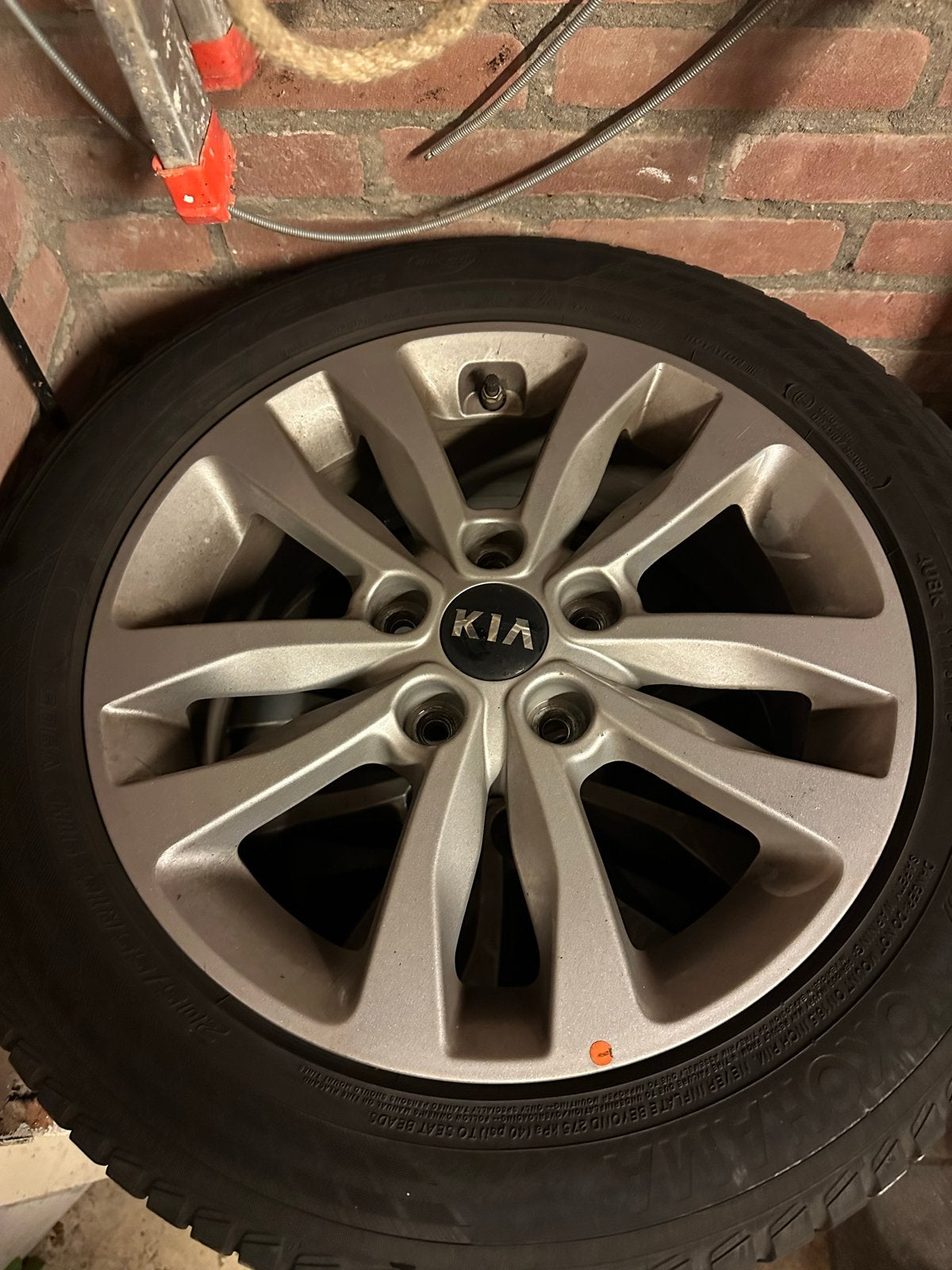 KIA Ceed SW velgen met winterbanden, Gebruikt, 16 inch, Banden en Velgen, Personenwagen