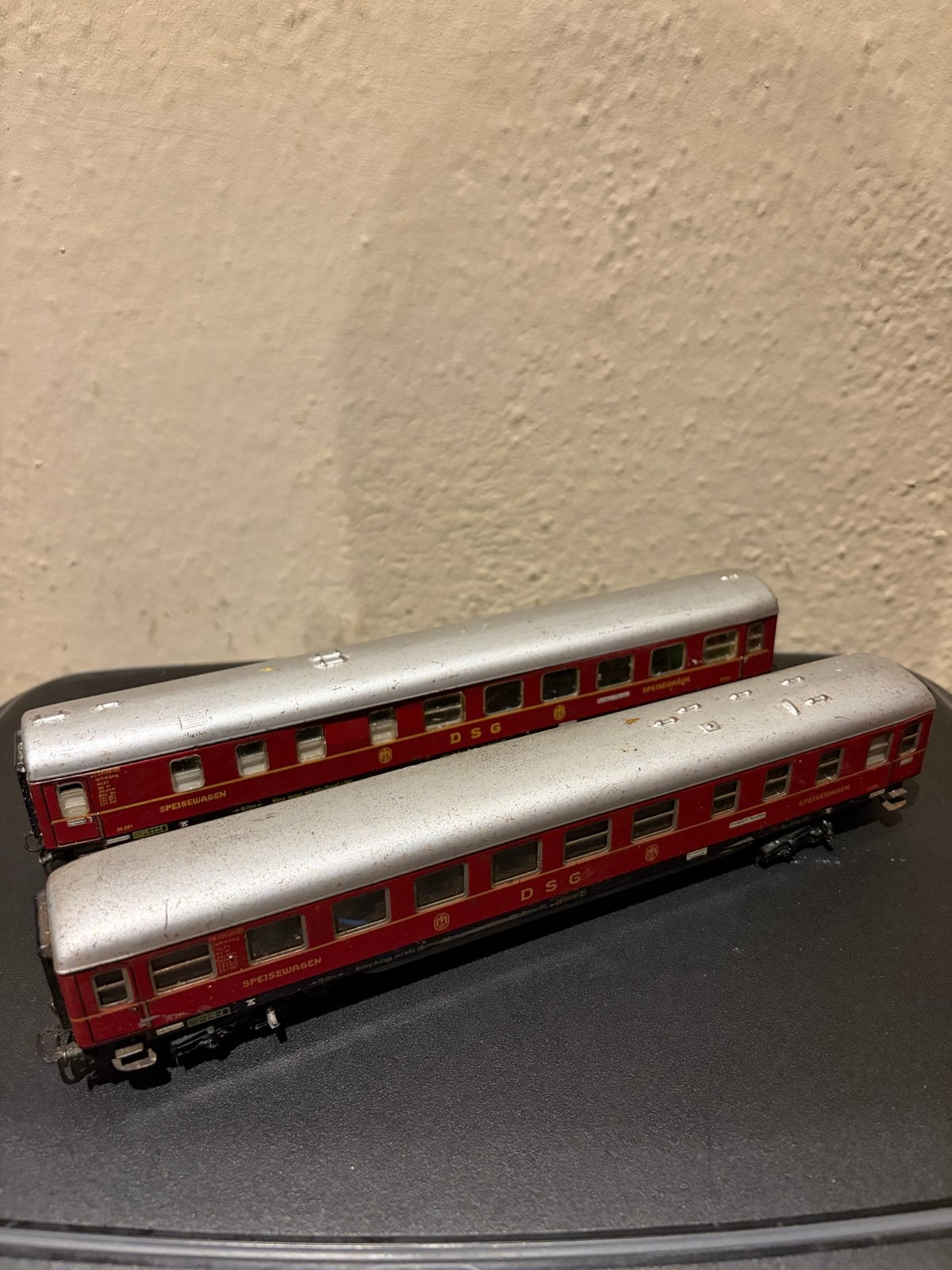 Zoldervondst: Märklin Treinen, Wagons en Rails - Grote Colle, Wisselstroom, Ophalen of Verzenden, Märklin, Gebruikt