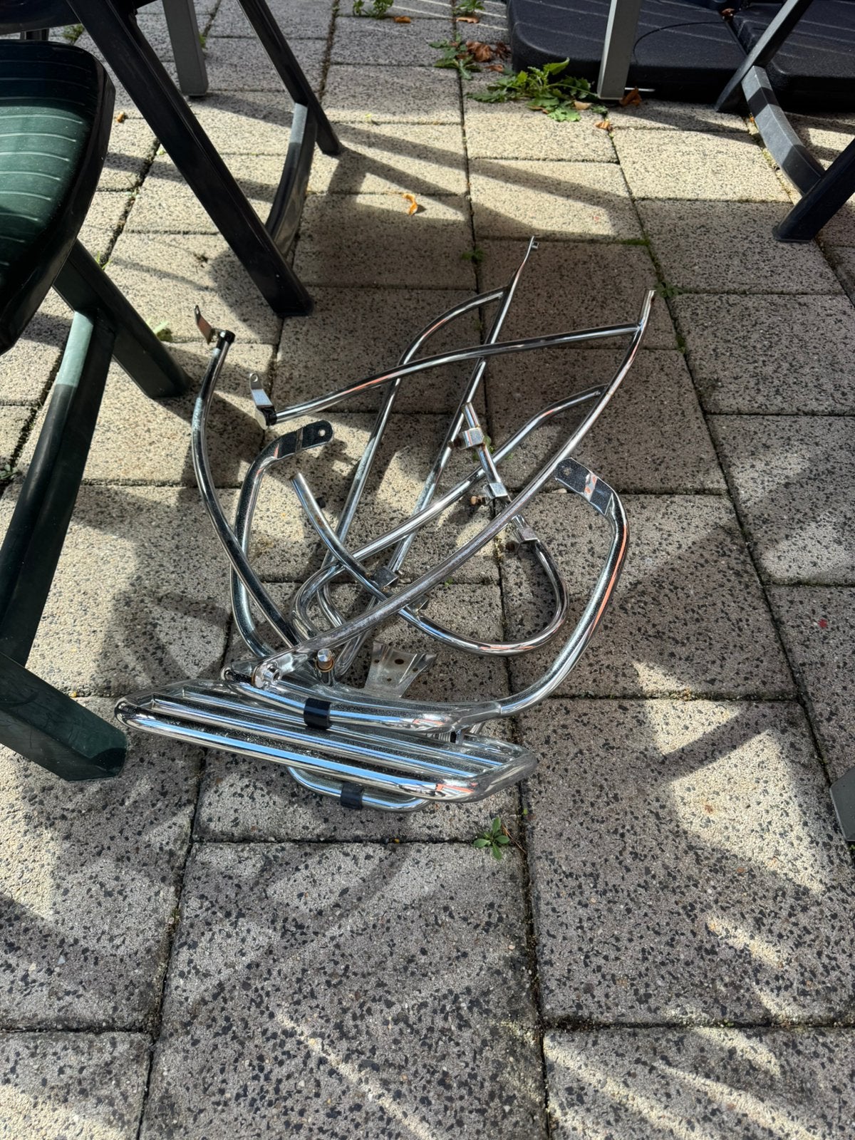 Vespa sprinter chrome beugels, Ophalen, Zo goed als nieuw
