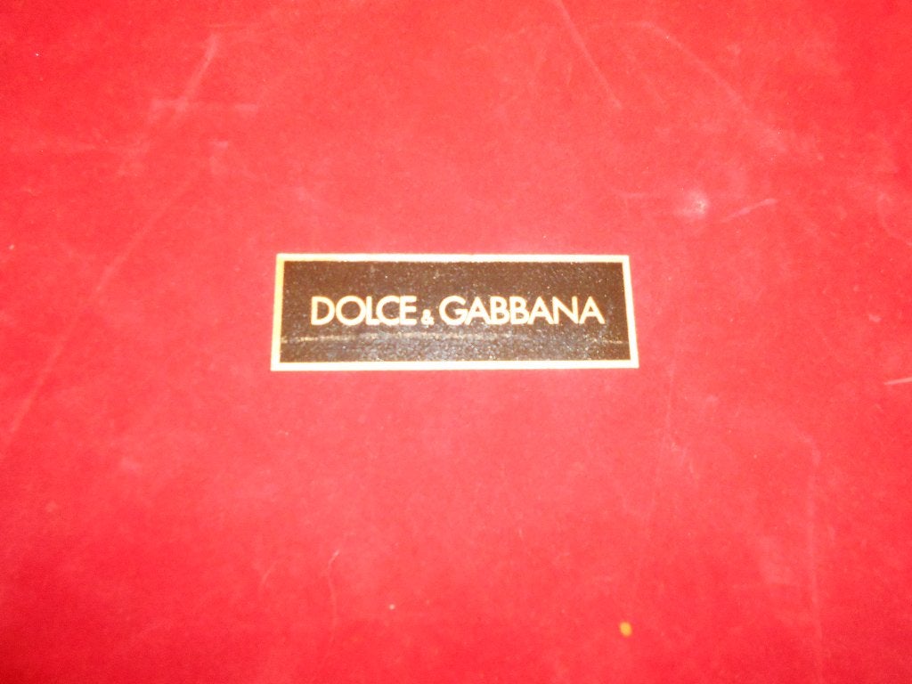 Dolce & Gabbana suede verpakkings doos, Ophalen of Verzenden, Gebruikt