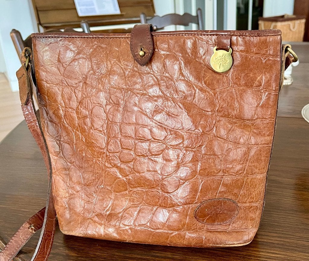 Mulberry tas, Ophalen of Verzenden, Gebruikt, Bruin, Handtas