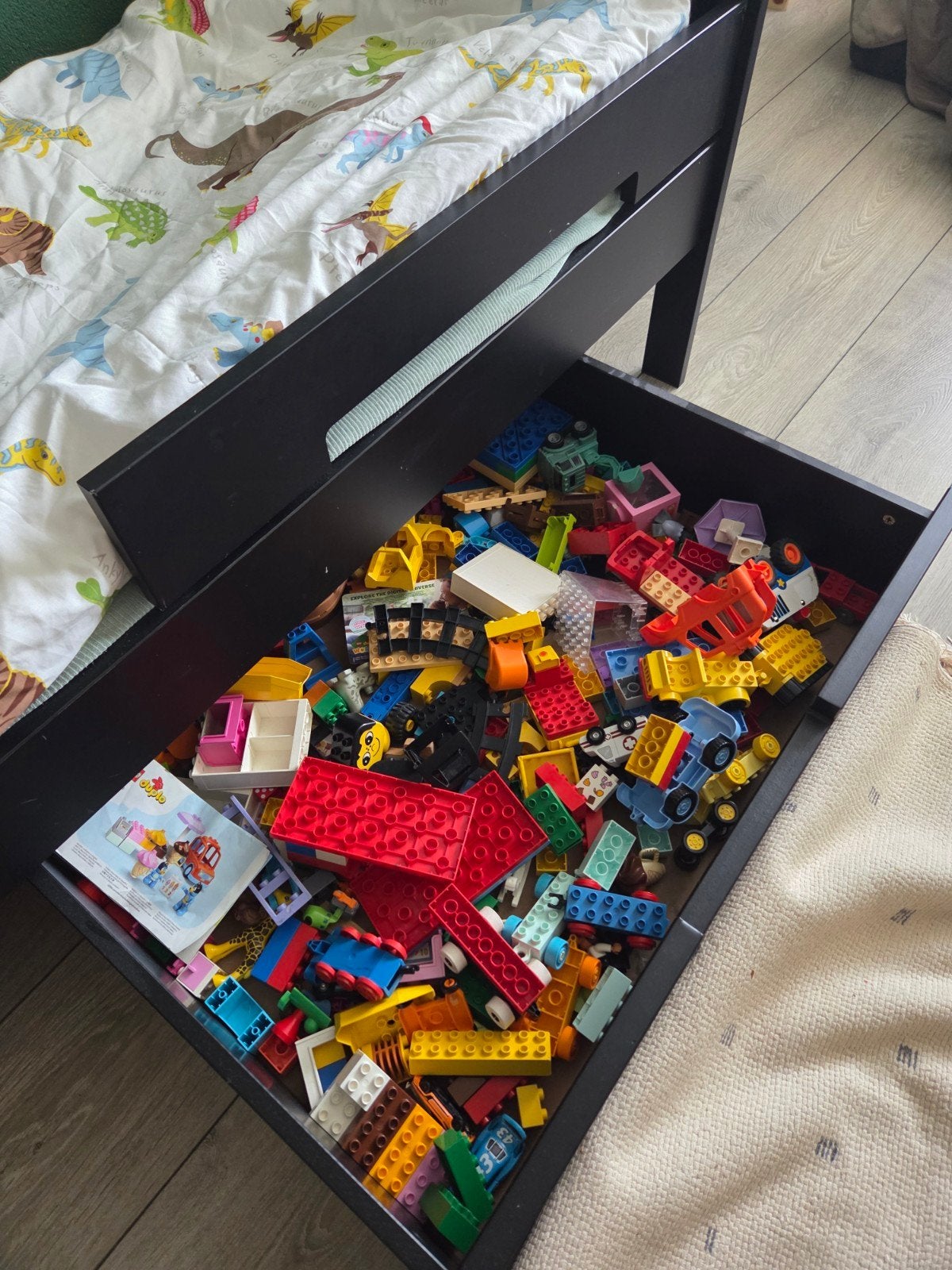 Peuterbed Felix 70x150 met onderlade en valhekje, Kinderen en Baby's, Ophalen, Gebruikt, 70 tot 85 cm, 140 tot 160 cm