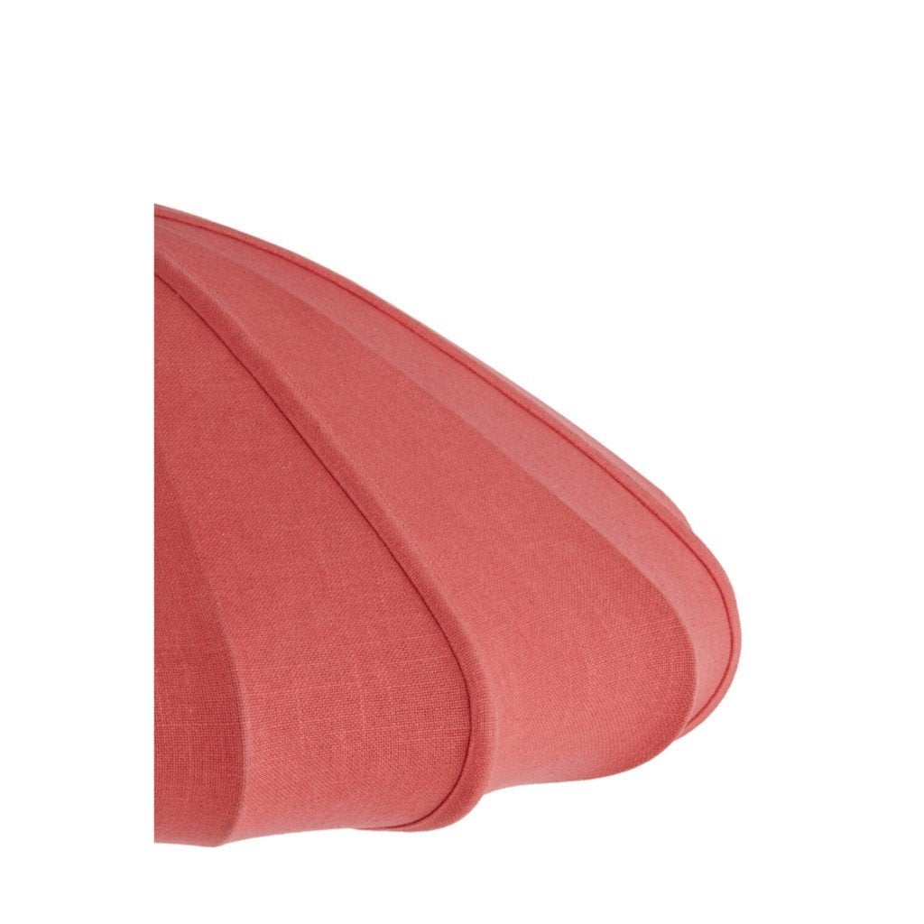 Sfeervolle hanglamp CESANO koraal roze Light & Living stof, Ophalen of Verzenden, Nieuw, Stof, Minder dan 50 cm