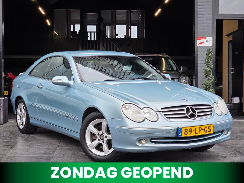 Mercedes-Benz CLK-klasse Coupé 240 Elegance|AUT|NAP|Cruise, Auto's, Mercedes-Benz, Automaat, Achterwielaandrijving, Gebruikt, Huisgarantie