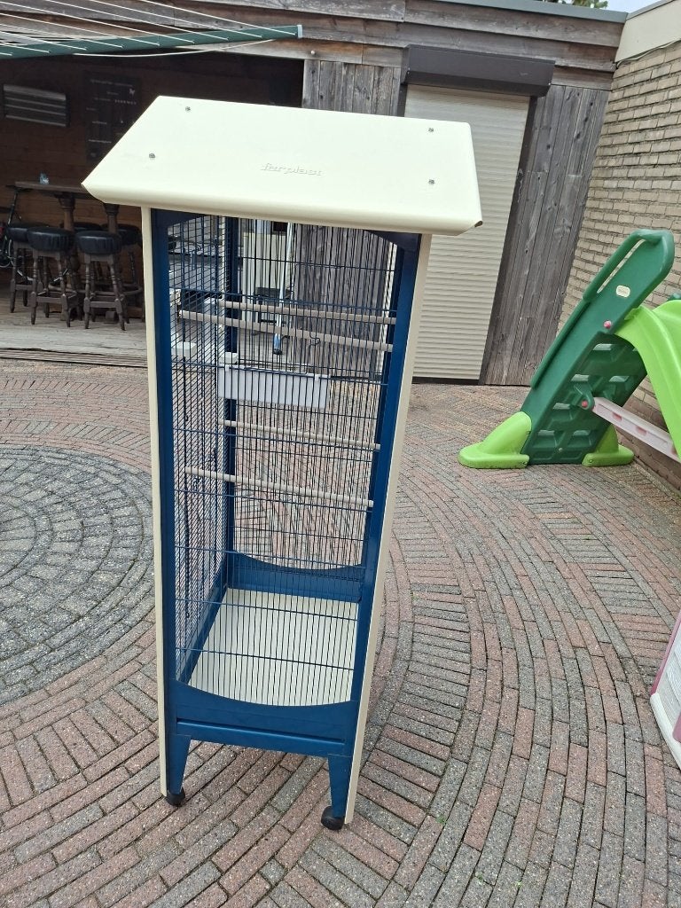 Vogelkooi, Ophalen, Zo goed als nieuw, Metaal, Vogelkooi