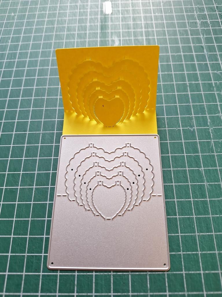 Snijmal hartjes pop-up voor kaarten, Ophalen of Verzenden