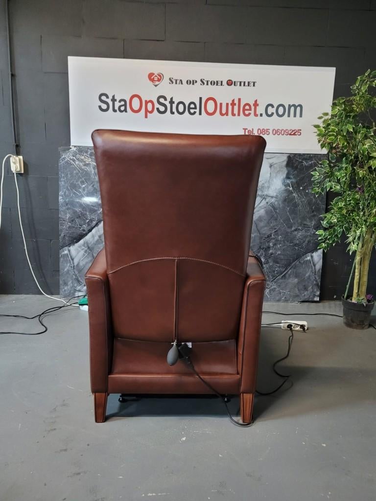 Staopstoel Fitform 267 op accu met kantelfunctie, Minder dan 75 cm, Leer, Ophalen of Verzenden, Zo goed als nieuw