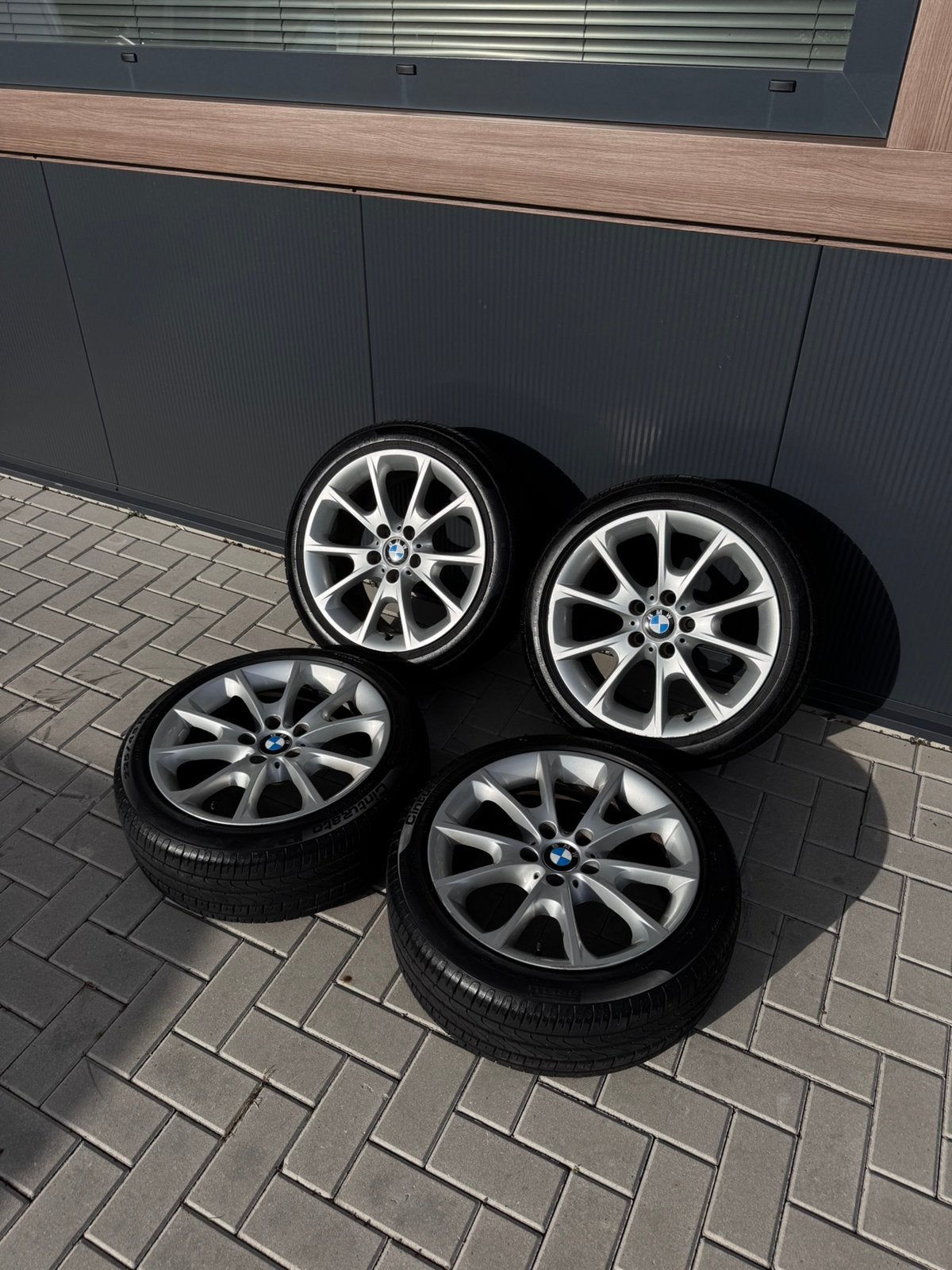 BMW 18 inch Runflat Breedset 5x120 ZGAN banden, Ophalen, 18 inch, Banden en Velgen, All Season